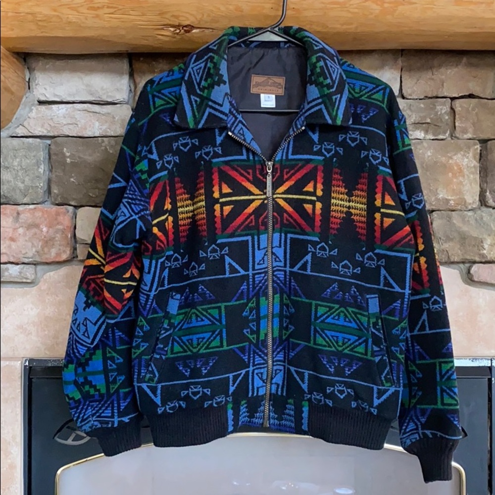 Pendleton Wool Bomber Jacket - image 1